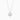 Peace Sign Diamond Necklace