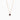 Sapphire Bezel Pendant Necklace